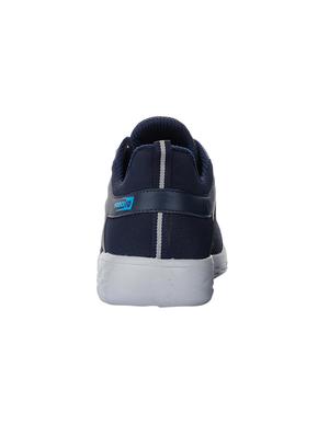 navy blue lace up sport shoes - 16976155 - Standard Image - 3