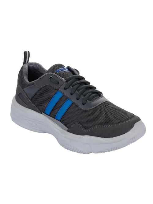 grey lace up sport shoes - 16976166 - Standard Image - 1