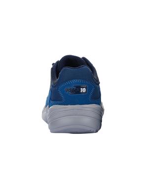 blue lace up sport shoes - 16976169 - Standard Image - 3