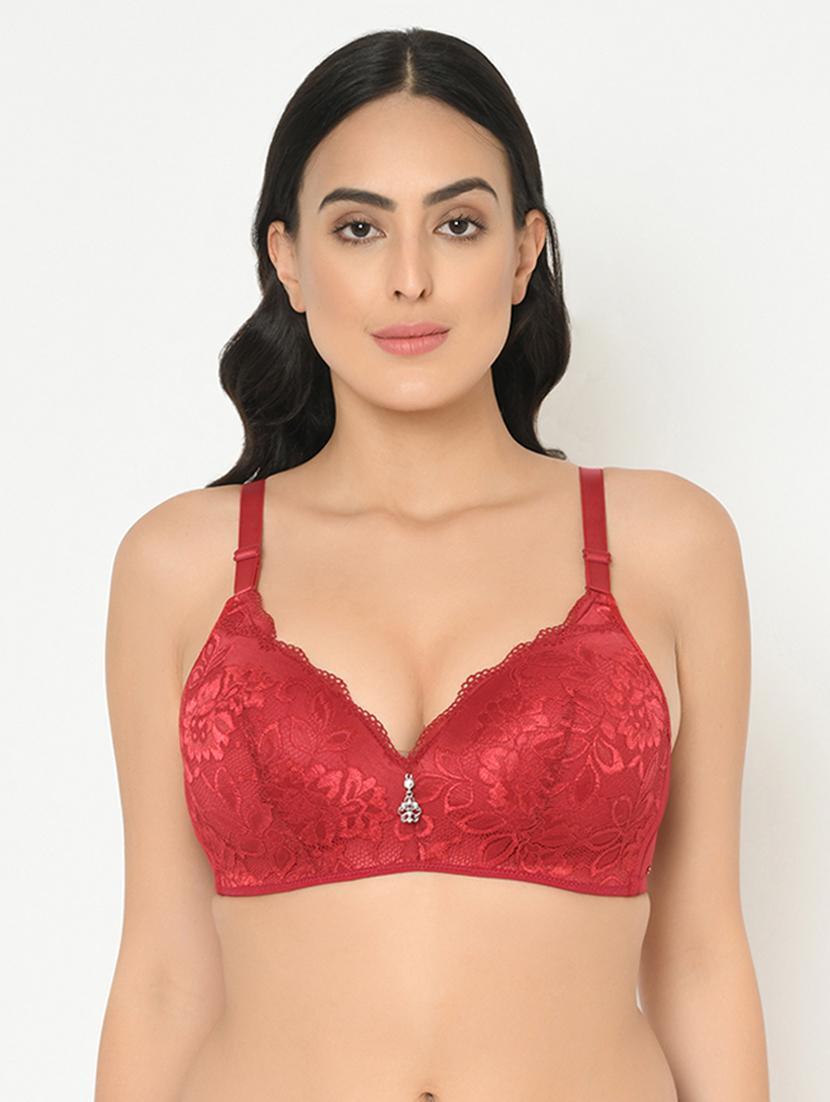 embellish detail laced bra - 16976194 - Zoom Image - 1