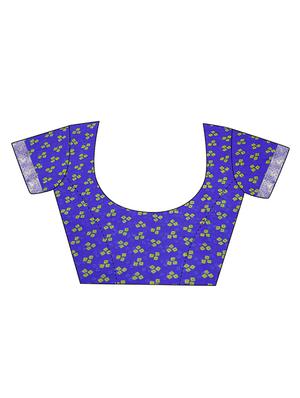 bandhani bordered saree with blouse - 16976262 - Standard Image - 3