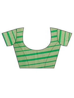 checkered woven saree with blouse - 16976767 - Standard Image - 4