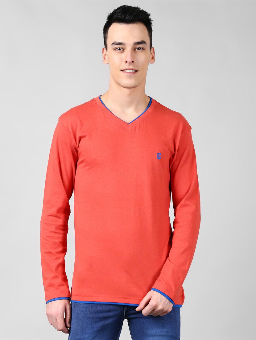 red solid t-shirt - 16976837 - Zoom Image - 1