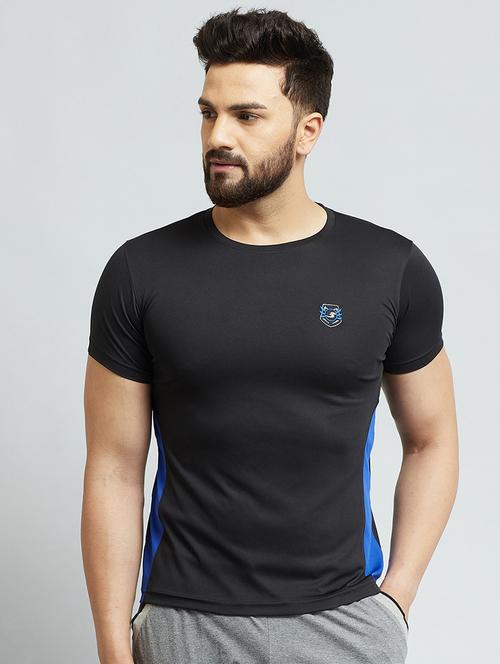 black solid t-shirt - 16976863 - Standard Image - 1