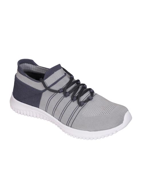 grey lace-up sports shoes - 16978375 - Standard Image - 1