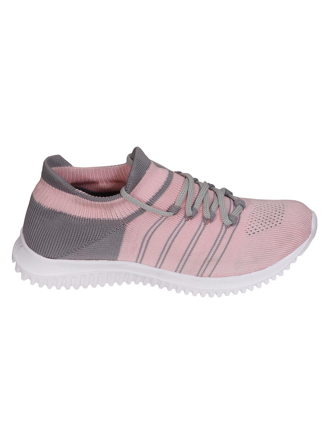 pink lace-up sports shoes - 16978376 - Zoom Image - 2