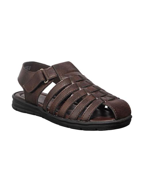 brown back strap sandals - 16978621 - Standard Image - 1