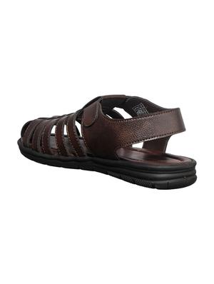 brown back strap sandals - 16978621 - Standard Image - 3