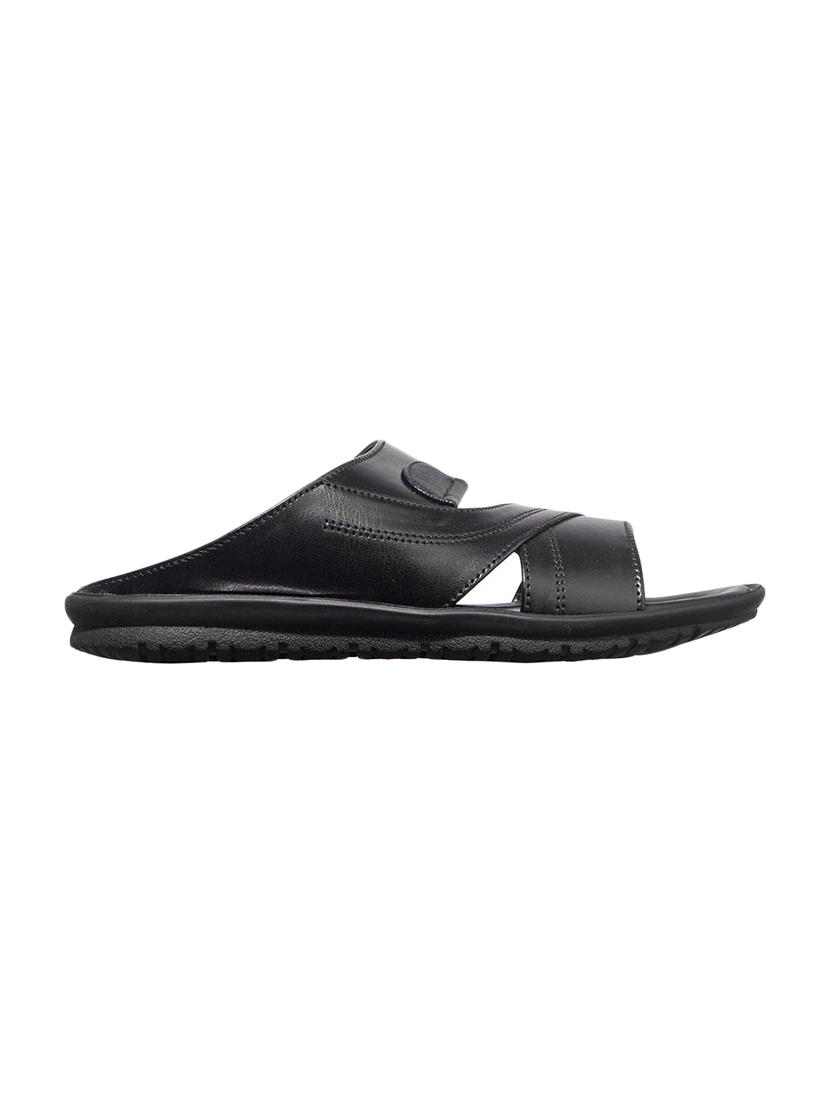 black slip on sandals - 16978635 - Zoom Image - 2