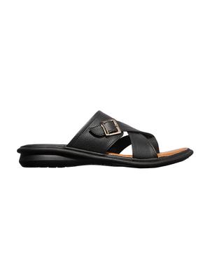 black slip on sandals - 16978653 - Standard Image - 2