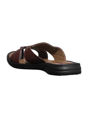 brown slip on sandals - 16978661 - Standard Image - 3