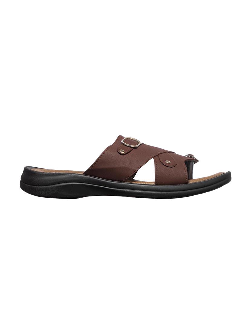 brown slip on sandals - 16978661 - Zoom Image - 2