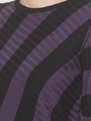 striped asmmetric pullover - 16979001 - Standard Image - 5