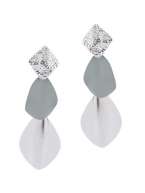 multi colored metal drop earring - 16979420 - Standard Image - 4