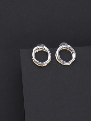 multi colored metal studs earring - 16979431 - Standard Image - 3