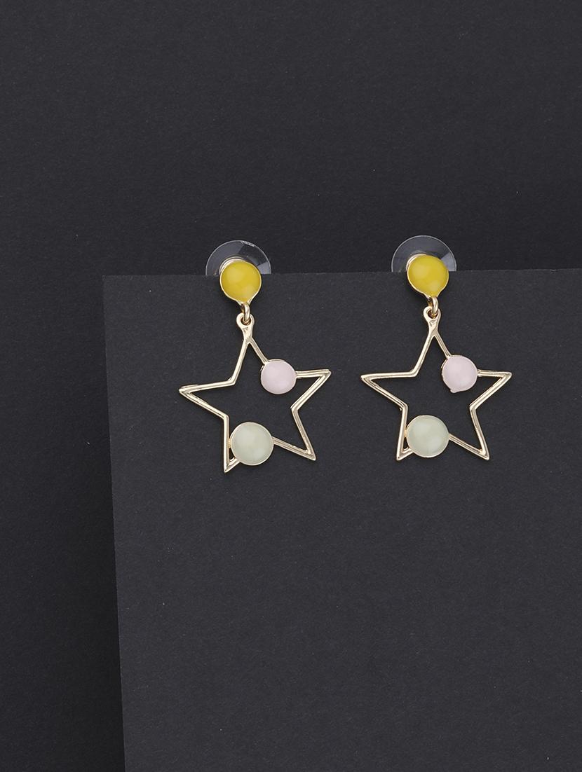 multi colored metal drop earring - 16979434 - Zoom Image - 3
