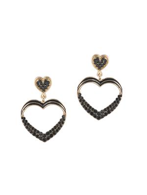 black metal studs earring - 16979440 - Standard Image - 4