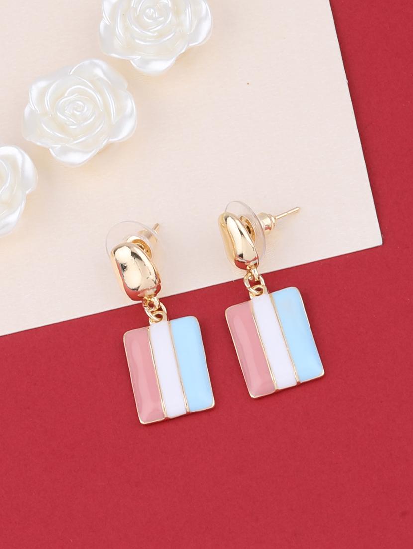 multi colored metal studs earring - 16979448 - Zoom Image - 1