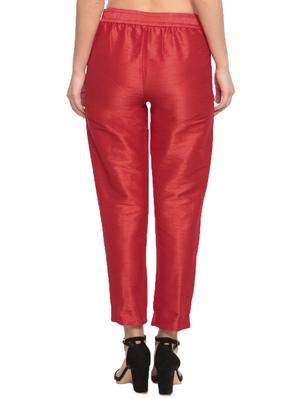 mid rise cigarette pants trouser - 16980327 - Standard Image - 3