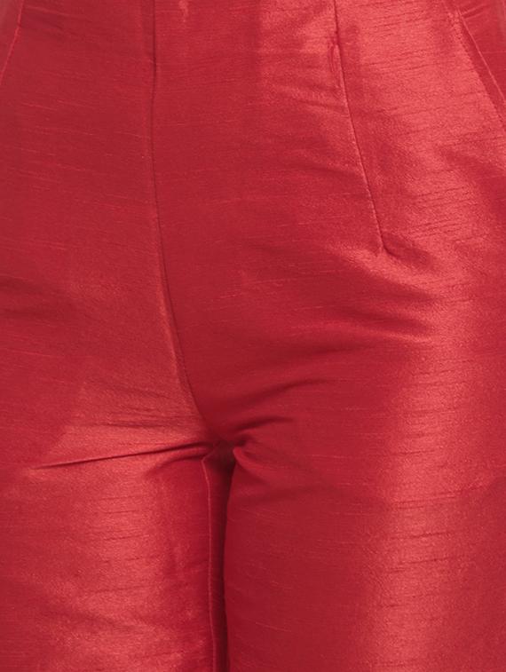 mid rise cigarette pants trouser - 16980327 - Zoom Image - 5