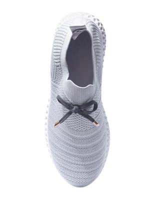 grey slip on sports shoes - 16980536 - Standard Image - 4