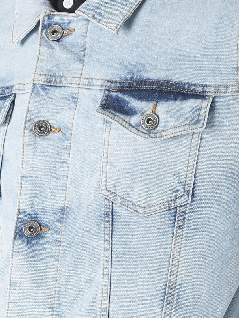 blue washed denim jacket - 16980771 - Zoom Image - 5