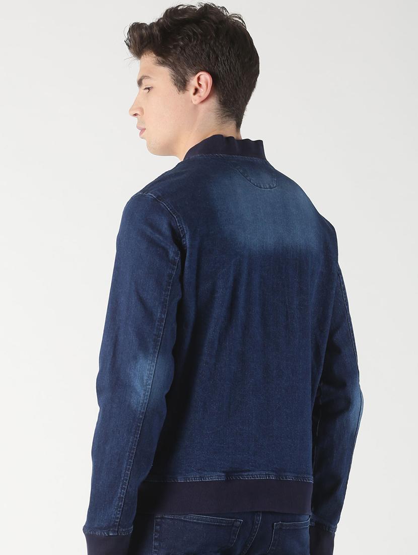 blue washed denim jacket - 16980772 - Zoom Image - 3