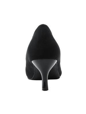 black suede slip on pumps - 16981014 - Standard Image - 3
