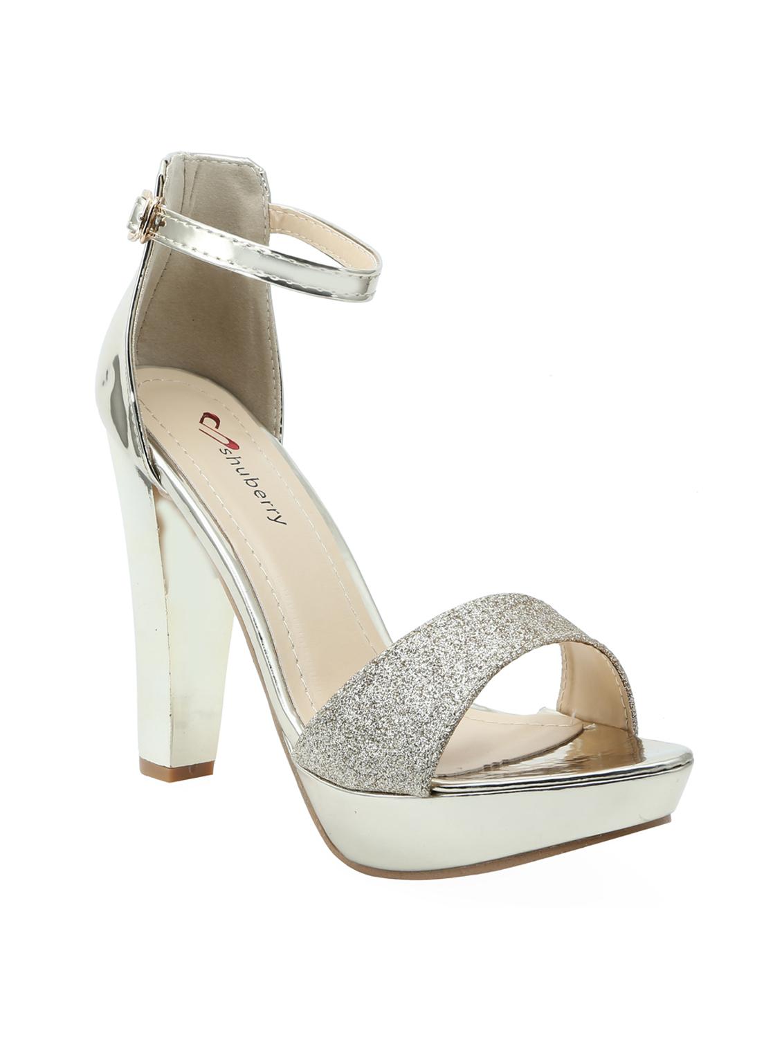 silver platforms sandal - 16981120 - Zoom Image - 1
