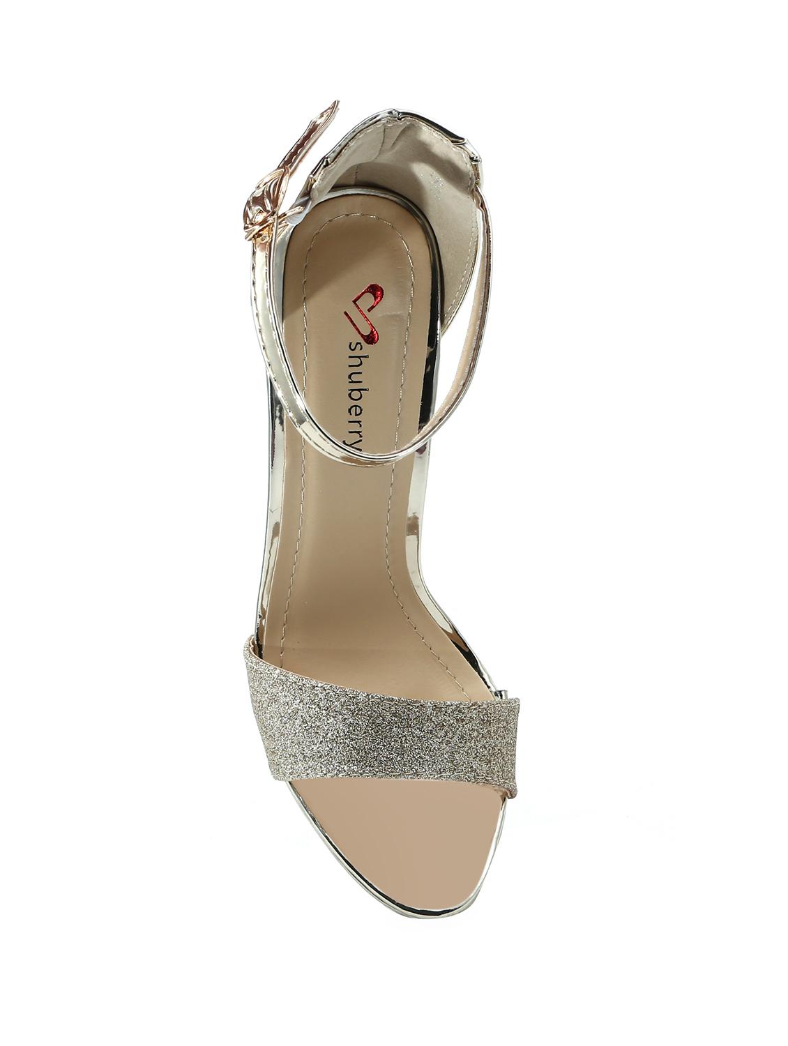 silver platforms sandal - 16981120 - Zoom Image - 4