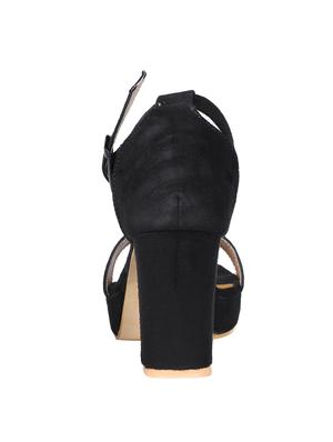 black ankle strap sandals - 16981332 - Standard Image - 3
