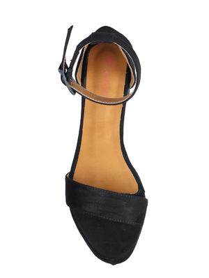black ankle strap sandals - 16981332 - Standard Image - 4