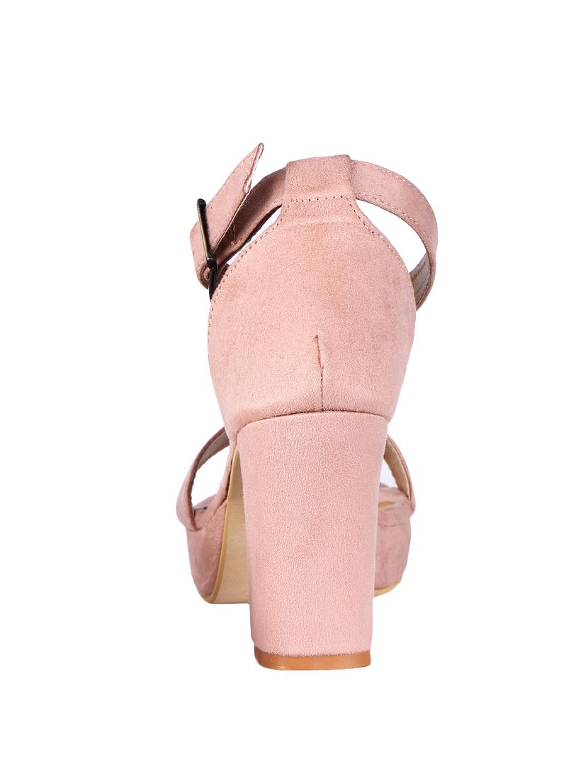 pink ankle strap sandals - 16981333 - Zoom Image - 3
