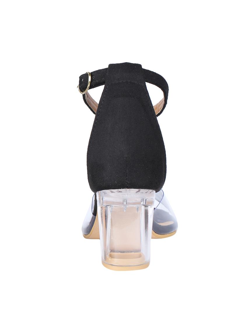 black ankle strap sandals - 16981335 - Zoom Image - 3
