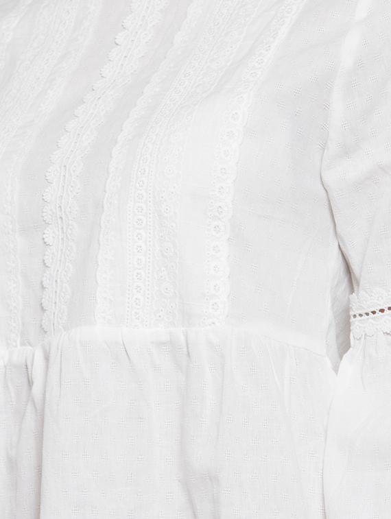 bell sleeves embroidered top - 16981701 - Zoom Image - 5