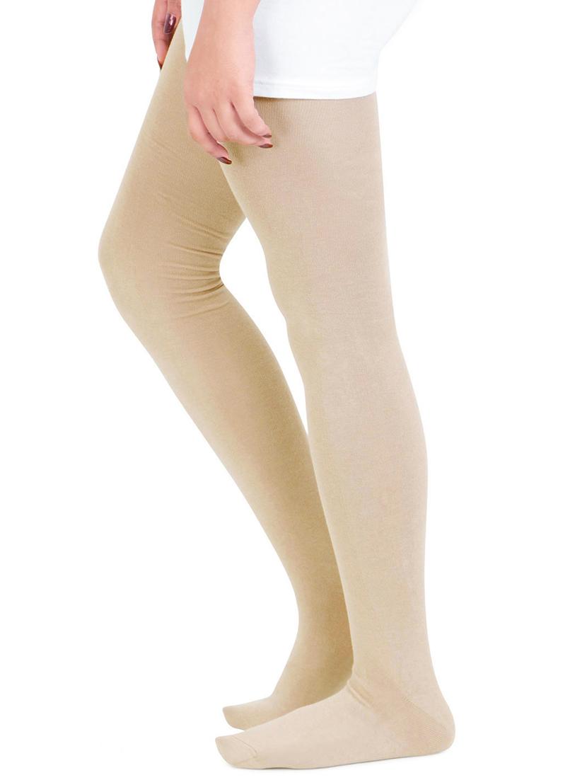beige nylon blend stockings - 16981879 - Zoom Image - 2