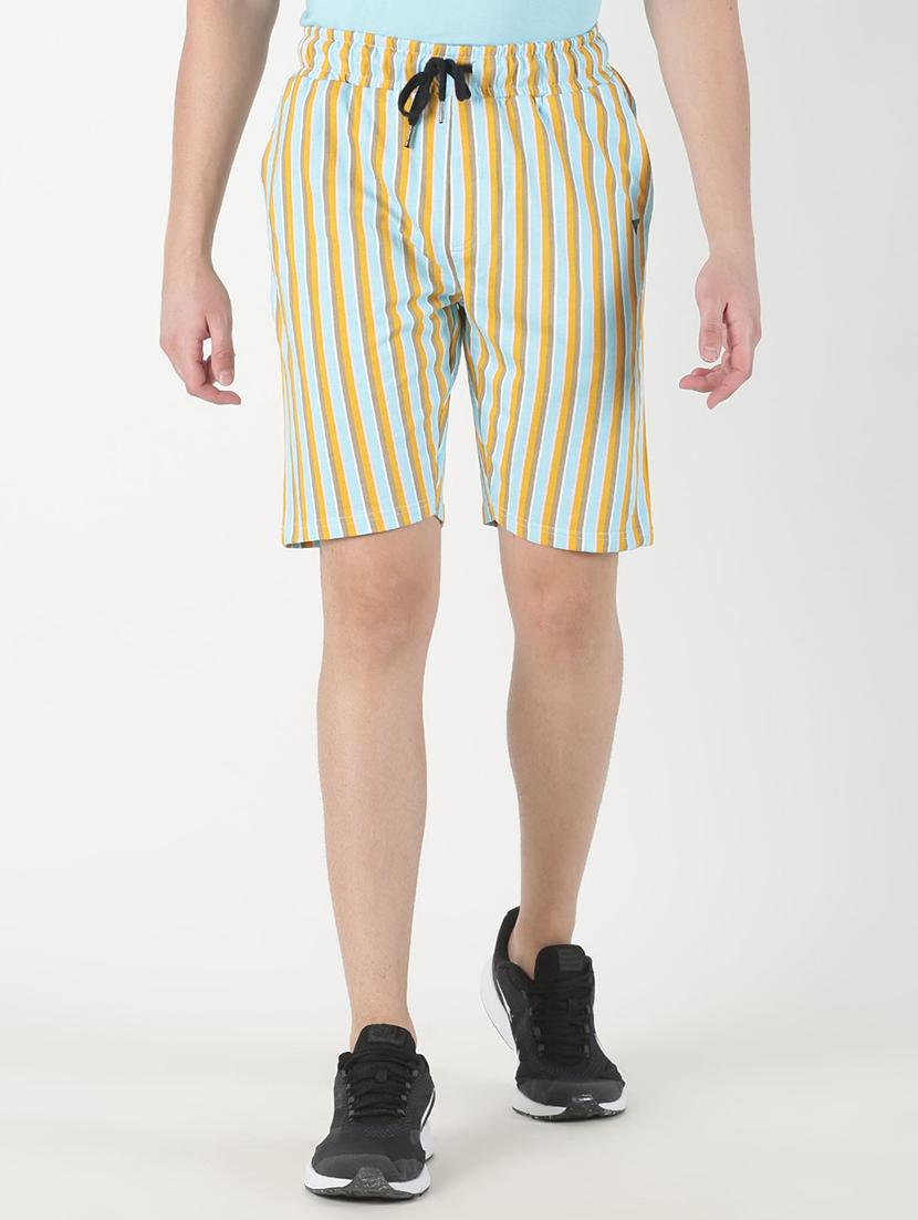yellow striped bermuda shorts - 16982822 - Zoom Image - 1