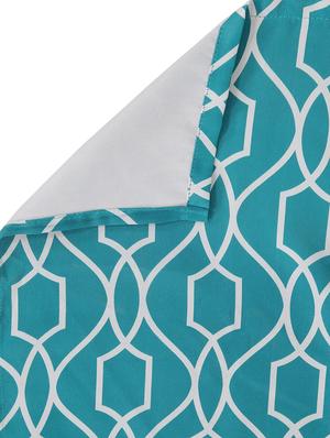 printed blackout fabric door curtain (set of 2) - 16983305 - Standard Image - 4