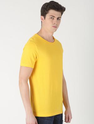 yellow solid t-shirt - 16983357 - Standard Image - 2