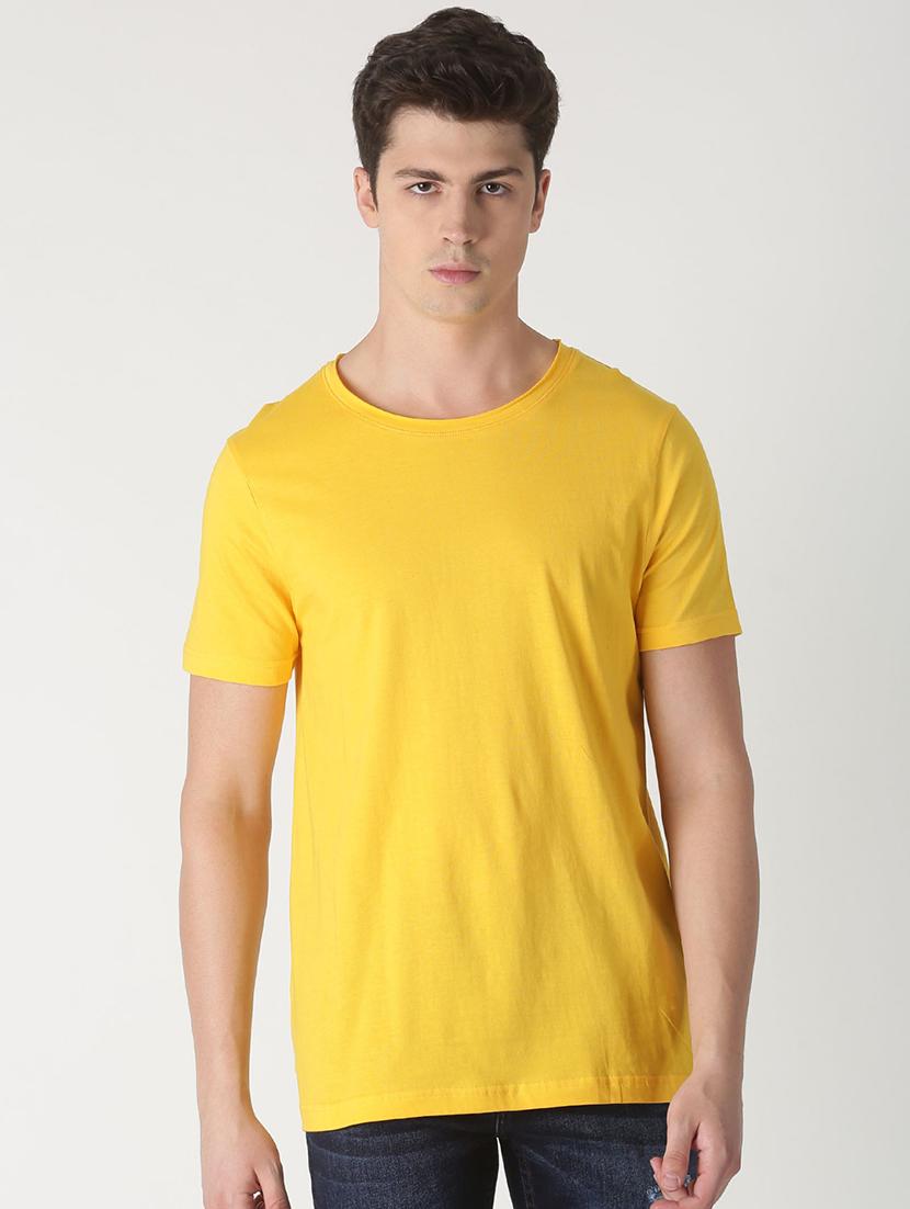 yellow solid t-shirt - 16983357 - Zoom Image - 1