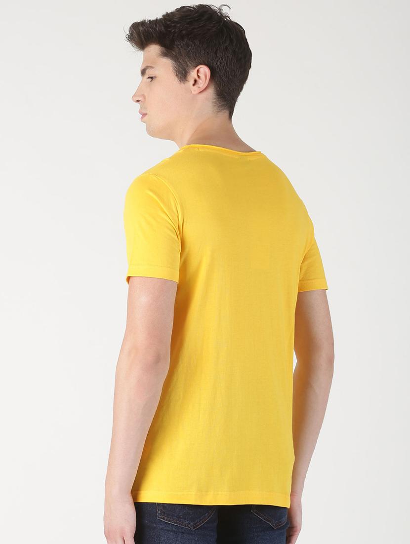 yellow solid t-shirt - 16983357 - Zoom Image - 3