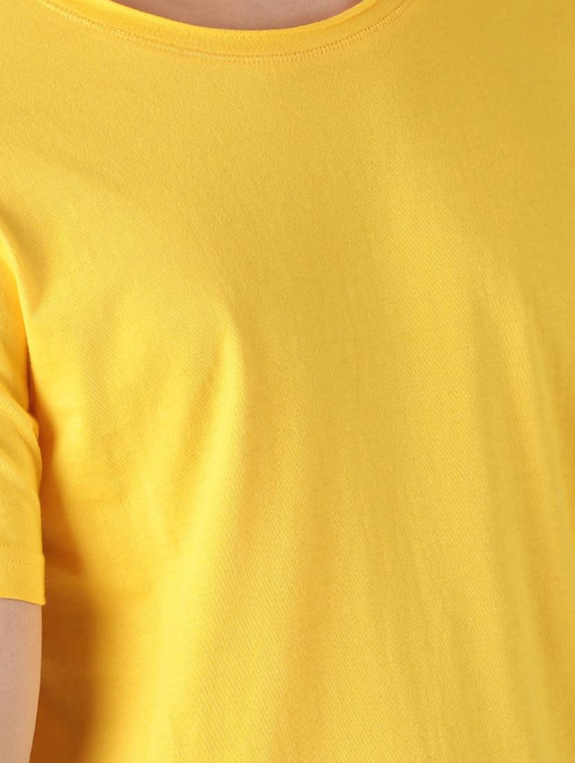 yellow solid t-shirt - 16983357 - Zoom Image - 5
