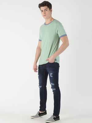 green solid t-shirt - 16983362 - Standard Image - 4