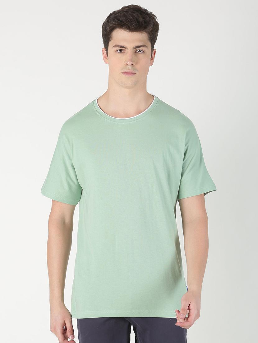green solid t-shirt - 16983366 - Zoom Image - 1