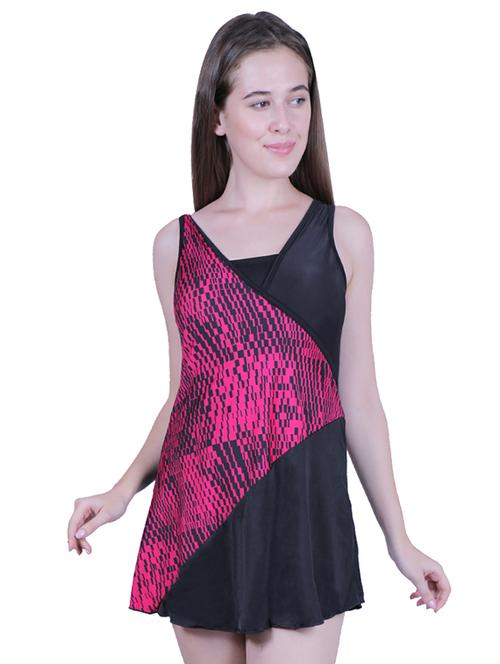 black nylon swimsuit - 16983447 - Standard Image - 1