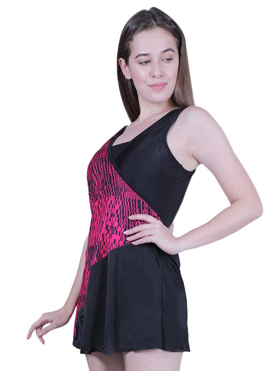 black nylon swimsuit - 16983447 - Zoom Image - 2
