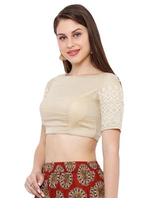 checkered brocade blouse - 16983640 - Standard Image - 2