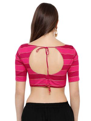 striped brocade blouse - 16983666 - Standard Image - 3