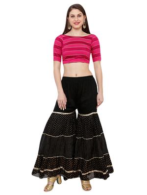 striped brocade blouse - 16983666 - Standard Image - 4