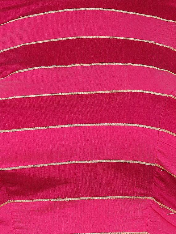striped brocade blouse - 16983666 - Zoom Image - 5